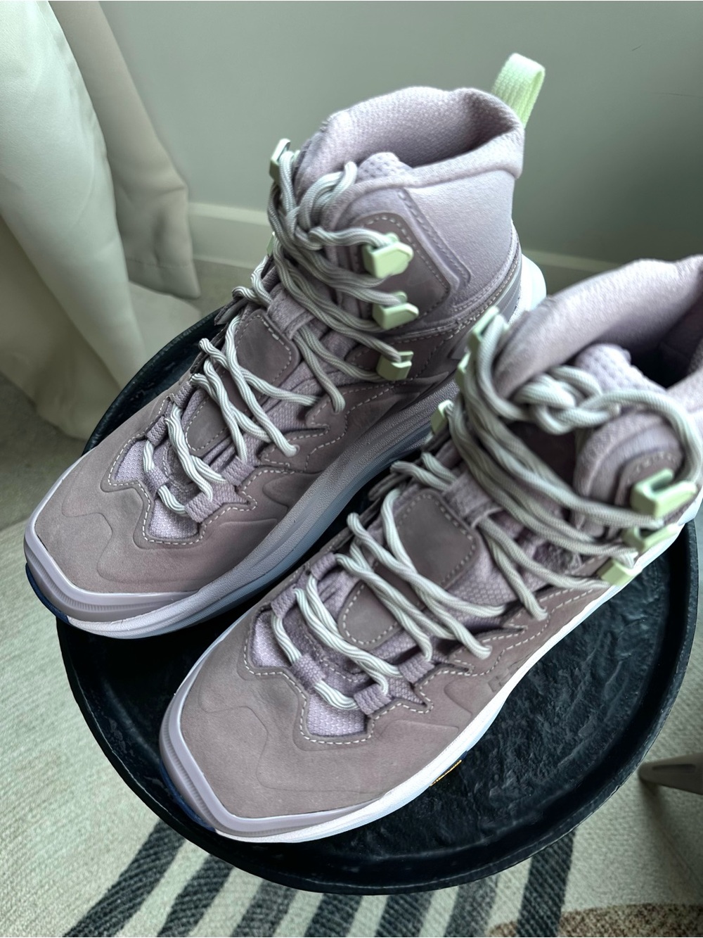 Hoka Women's Lavender Trail Mid-Top Hiking Shoe - Picture 6 of 9